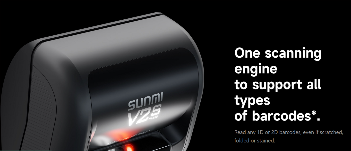 Smart Mobile Terminal SUNMI V2s PLUS